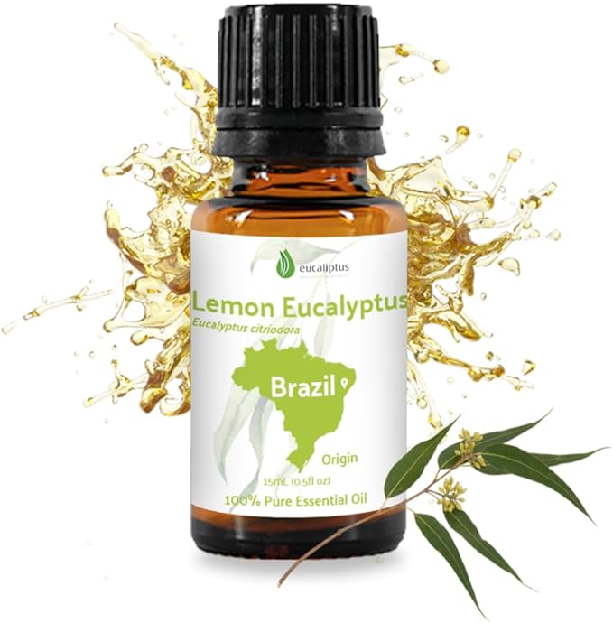 Lemon Eucalyptus Oil by Eucaliptus from Brazil by NaturePackaged