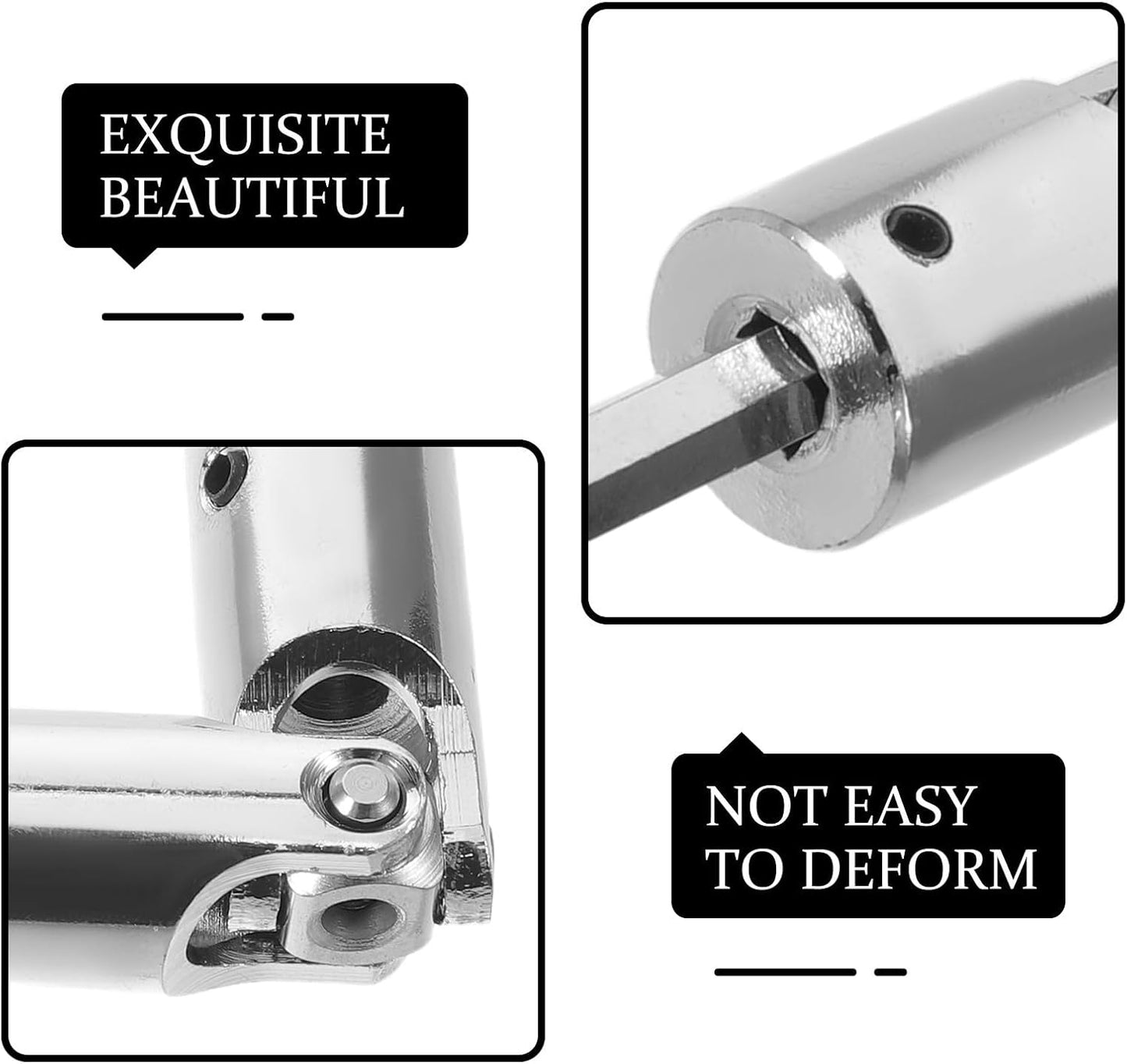 BESTOYARD Universal Joint Coupler for Awnings and Shutters, Aluminium Alloy Shaft Coupling with Smooth Operation and Silent Performance, Compact Structure Suitable for Patios and Workplaces