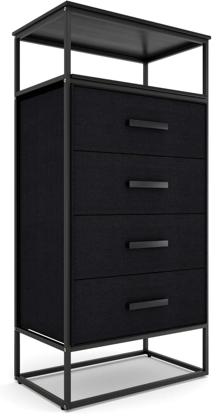 tinge Zana Premium Fabric Dresser by Tinge
