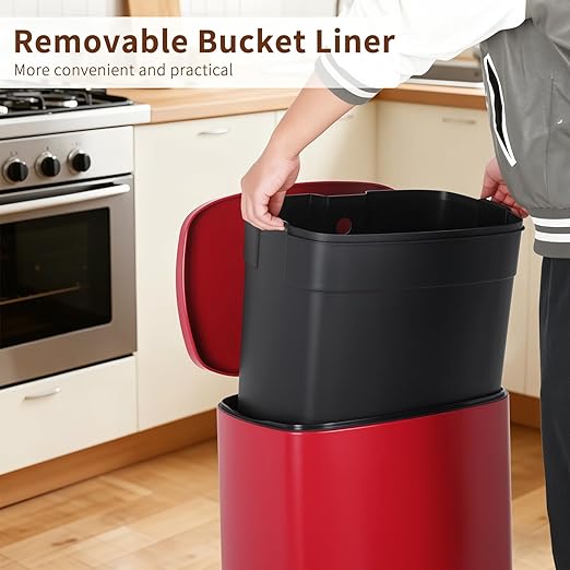 PayLessHere Stainless Steel Trash Can - Image 5