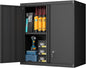 GREATMEET Locking Metal Wall Cabinets by GREATMEET