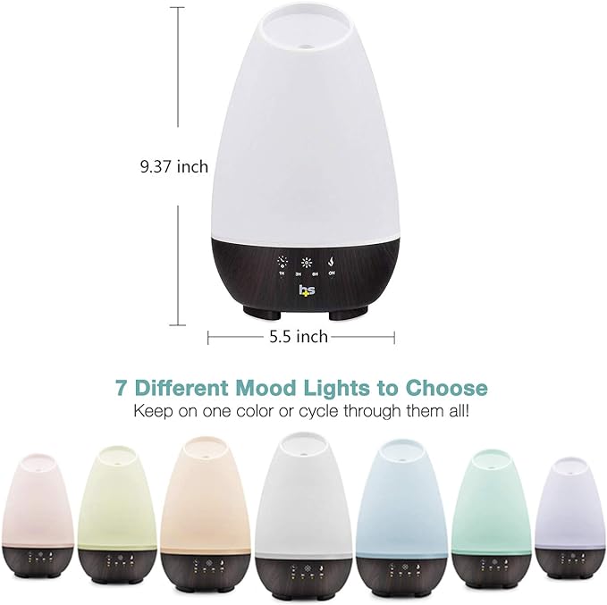 HealthSmart 500ML Essential Oil Diffuser - Image 2