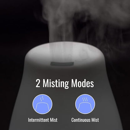 HealthSmart Essential Oil Diffuser, Cool Mist Humidifier and Aromatherapy - Image 3