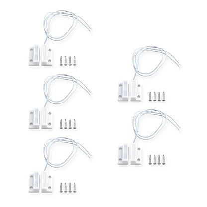 VictorsHome Magnetic Reed Switch NO Surface Mount Wired Door Window Contact by VictorsHome