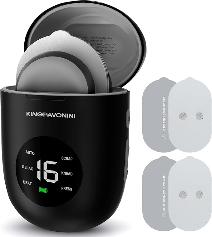 KingPavonini Wireless TENS Unit, Muscle Stimulator by KingPavonini