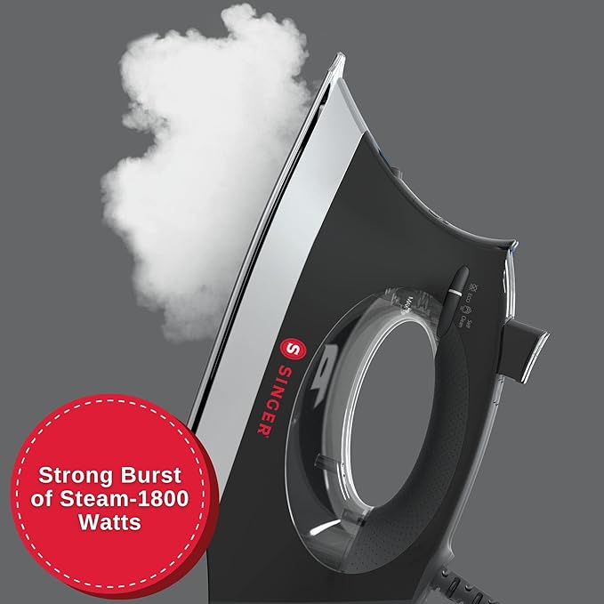 SINGER SteamCraft Plus 2.0 Steam Iron | Steamer - Image 5