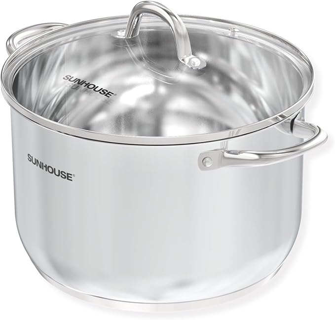 SUNHOUSE Stainless Steel Stock Pot by SUNHOUSE