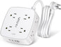 6 Ft Surge Protector Power Strip by YISHU