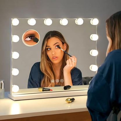 Vanity Mirror with Lights Lighted Makeup Mirror with Dimmable LED Bulbs - Image 9