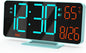KOSUMOSU Alarm Clocks for Bedrooms, 6.7in Digital Clock, Auto Dimming, Room by KOSUMOSUTECHNOLOGY