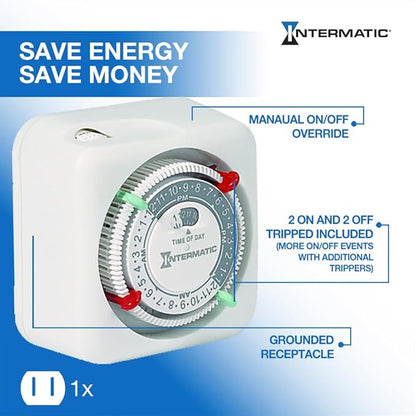 Intermatic TN111K 15-Amp Indoor Timer - Image 3