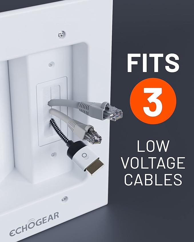ECHOGEAR TV Cord Hider for Wall Mounted TV - Image 4