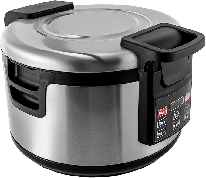 20qt/19L Commercial Rice Warmer, 110W Electric Adjustable Temperature Soup - Image 2