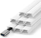 136in Cord Hider for Wall Mount TV, YCLYC 8Pack Cable Hider Kit, Paintable by YCLYC