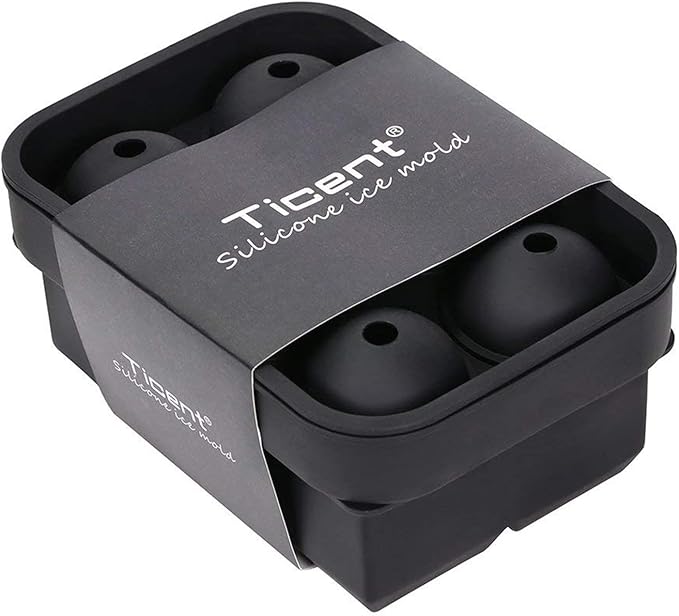 Ticent Ice Cube Trays, Silicone Sphere Whiskey Ice Ball Maker - Image 6