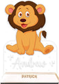 hun concept Kids Lion Night Light – Personalized Name Lamp by HunConcept