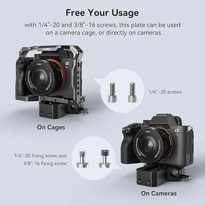 SMALLRIG Camera Base Plate Kit - Image 2