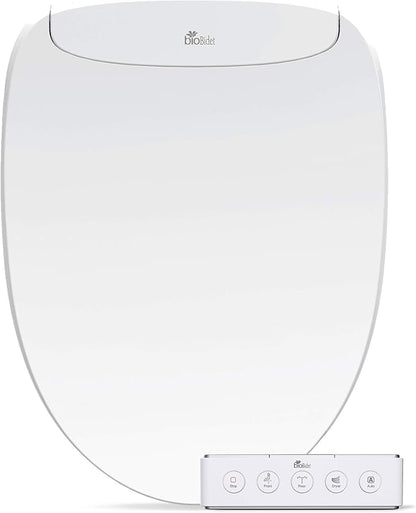 Bio Bidet DLS Premium Heated Bidet Seat, Warm Water & Air Dryer, Auto Open and by BioBidet