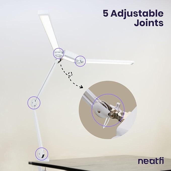 Neatfi LED Desk Lamp, Dimmable Desk Light - Image 8