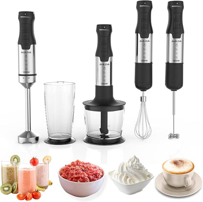1000W 5-in-1 Immersion Hand Blender by Aulonda