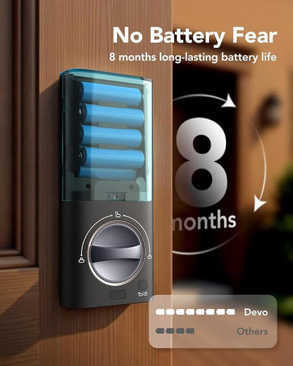 Devo G3 Fingerprint Smart Door Lock, Keyless Entry Door Lock, App Control - Image 5