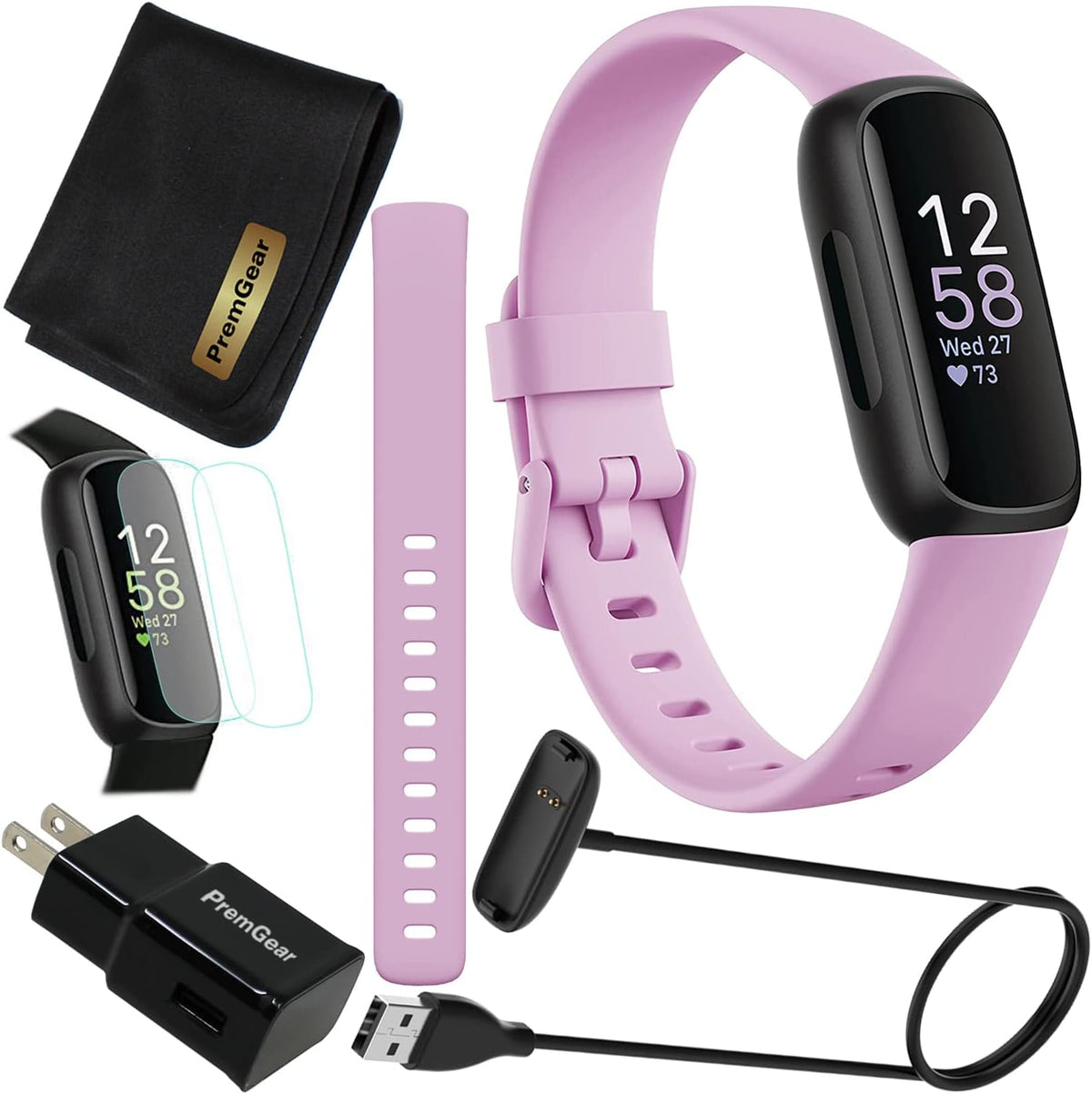 fitbit inspire 3 health & fitness activity tracker, main product view