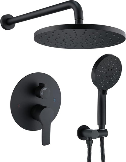 Iriber Shower System Wall Mounted Shower Faucet Mixer Set by Iriber