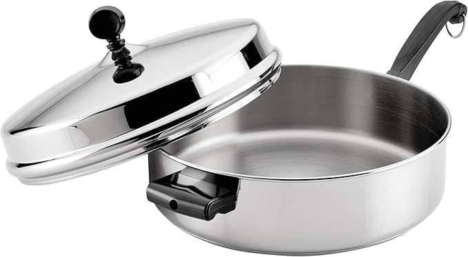 Farberware Classic Series Anniversary Edition Stainless Steel Sauté Pan and Lid - Image 10
