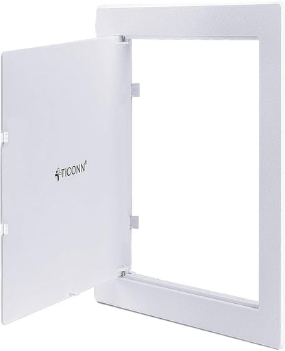 TICONN Access Panel for Drywall, 6 x 9 Inch ABS Plastic Wall Hole Cover Access by TICONN