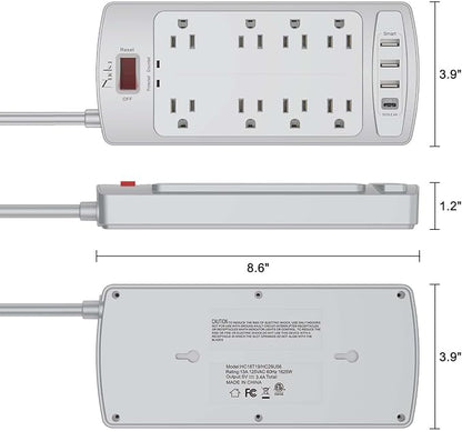 Surge Protector Power Strip - Image 7