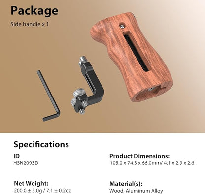 SmallRig Wooden Side Handle - Image 10