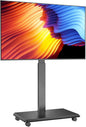 Afaloona Rolling TV Stand, Portable Mobile TV Stand by Afaloona