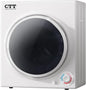 CTT Portable Clothes Dryers for Apartment 1500W, 3.5 cu.ft Compact Dryer for by CTT