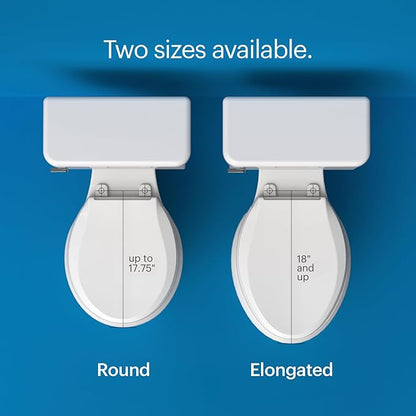 Brondell Bidet Toilet Seat S1400, Smart Toilet Seat, Dual Stainless-Steel - Image 8