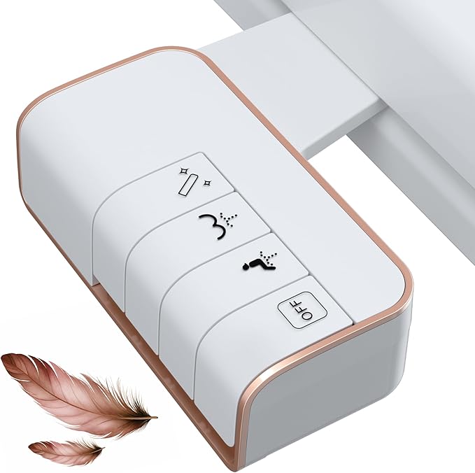 Hibbent Bidet Attachment for Toilet, Non-Electric Dual Nozzle for Frontal & by Hibbent