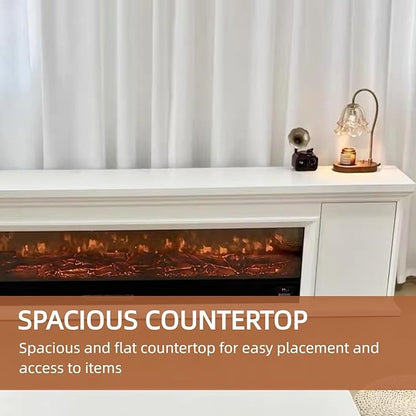 Freestanding Electric Fireplace Heater - Image 6