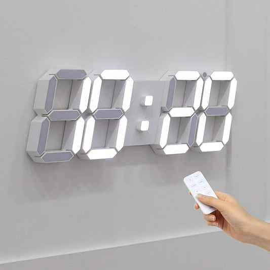 mooas 3D LED Clock by mooas