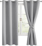 Hiasan Blackout Curtains for Bedroom and Living Room, Light Blocking, Noise by Hiasan