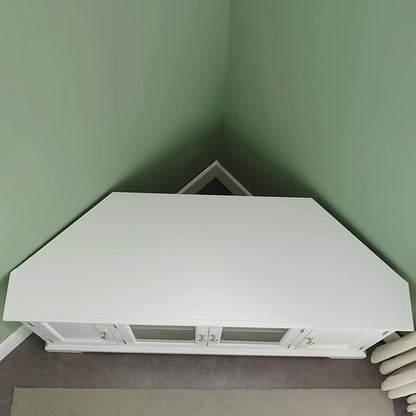 Leick Home Mateo Corner TV Stand, - Image 6