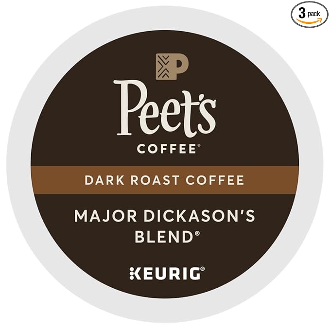 Peet's Coffee Major Dickason's Blend dark roast single serve capsules by Peet%E2%80%99sCoffee