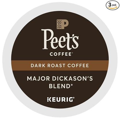 Peet's Coffee Major Dickason's Blend dark roast single serve capsules by Peet%E2%80%99sCoffee