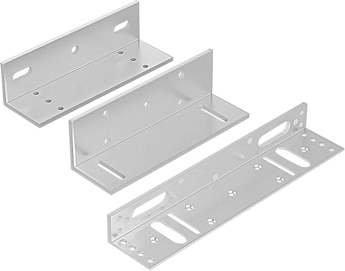 Z and L Bracket for 280KG 600LBS Holding Force Electromagnet Lock Single Door - Image 2