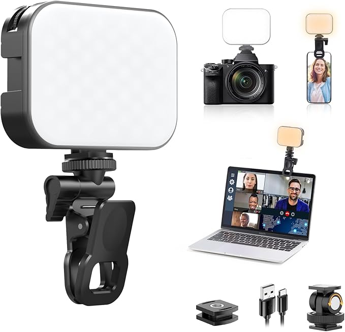 Ulanzi VL100X Selfie Light, Clip LED Light Panel by ulanzi