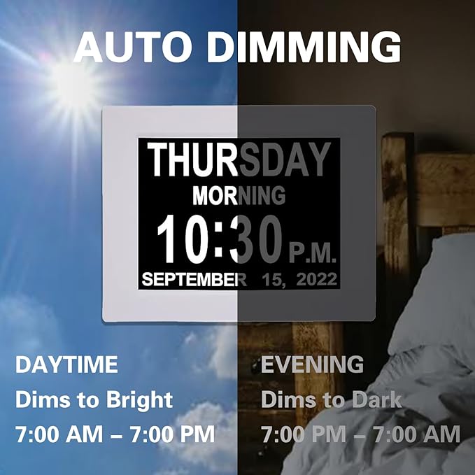 【New 2024】 Digital Calendar Alarm Day Clock - - Image 6