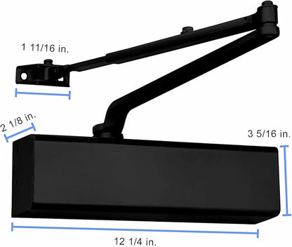 Lawrence Heavy Duty Door Closer Commercial Grade 1 - Image 2