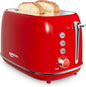 2 Slice Stainless Steel Toaster Retro by Keenstone