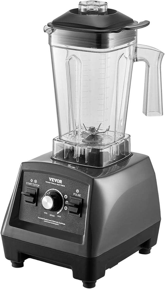 VEVOR Blender for Smoothies, 61 oz 1400W, Professional Blender - Image 11
