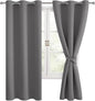Hiasan Blackout Curtains for Bedroom, 42 x 63 Inches Length by Hiasan