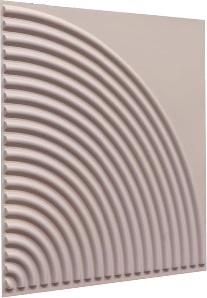 From Plain To Beautiful In Hours 9002 Arc Swell PVC 12 in x 12 in Peel and - Image 2