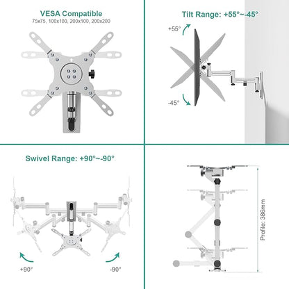 WALI RV TV Mount, Lockable TV Wall Mount - Image 4